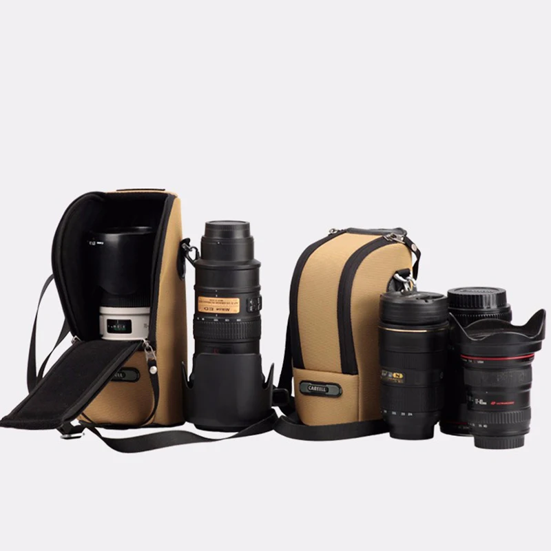 CAREELL C308 корпус объектива камеры Противоударная Фотосумка для Canon Nikon горячая