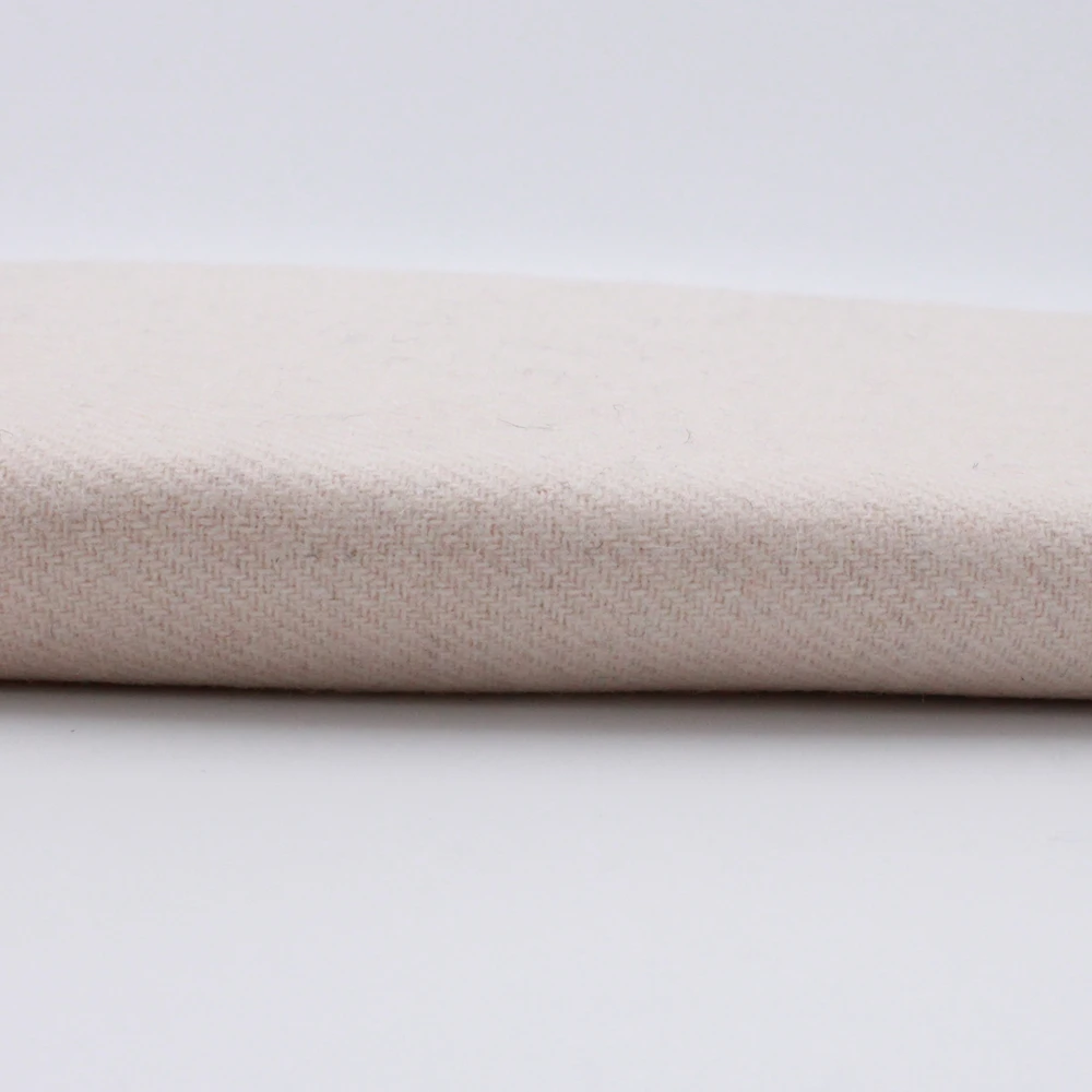 YLZZ кремовая Фланцевая ткань тонкая шерстяная из гладкой фланели верхняя юбка 150