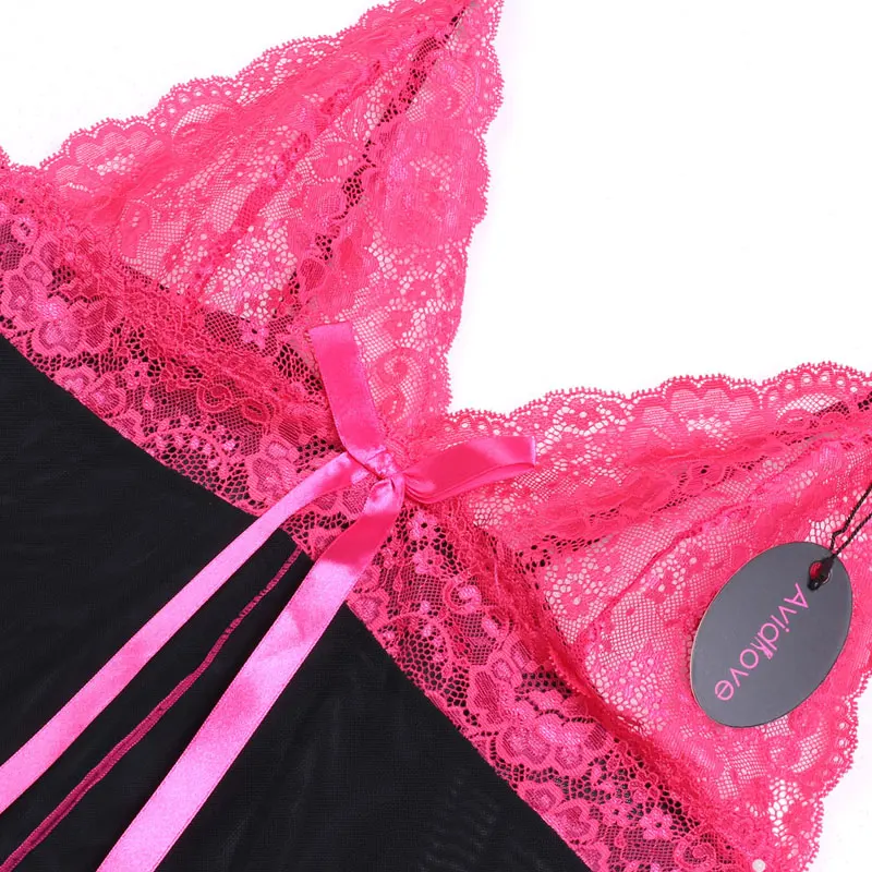 Avidlove дамское сексуальное горячее эротическое платье Babydoll прозрачное кружевное