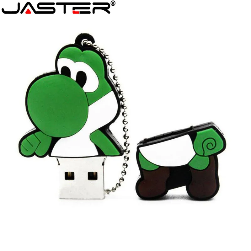 JASTER мультфильм Марио Йоши модель usb флеш-накопители 16 ГБ usb 2,0 карта памяти флешки Оригинальные 8 ГБ флеш-накопитель 32 Гб 64 ГБ