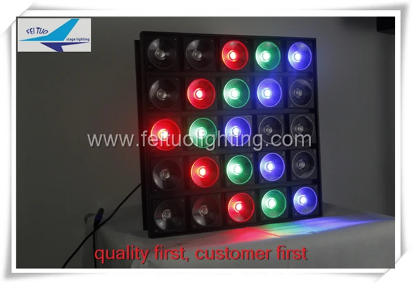 A-2/лот светодиодная Матрица Блиндер Пиксельная панель 30 Вт COB RGB LED Dj эффект