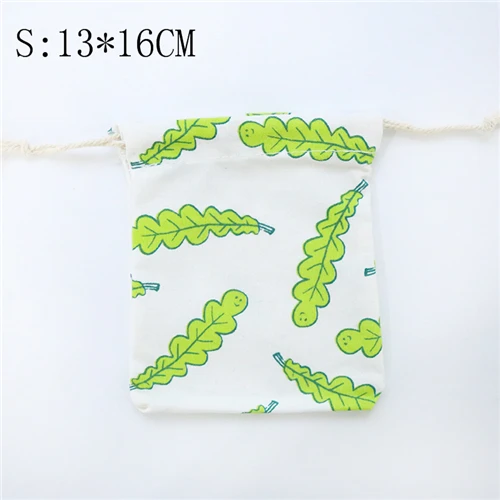 Style 4 S ETya женский хлопковый мультяшный Симпатичный мешочек на шнурке свежая дорожная косметичка женские косметички чехол Чехлы для обуви сумка - Цвет: Style 4 S
