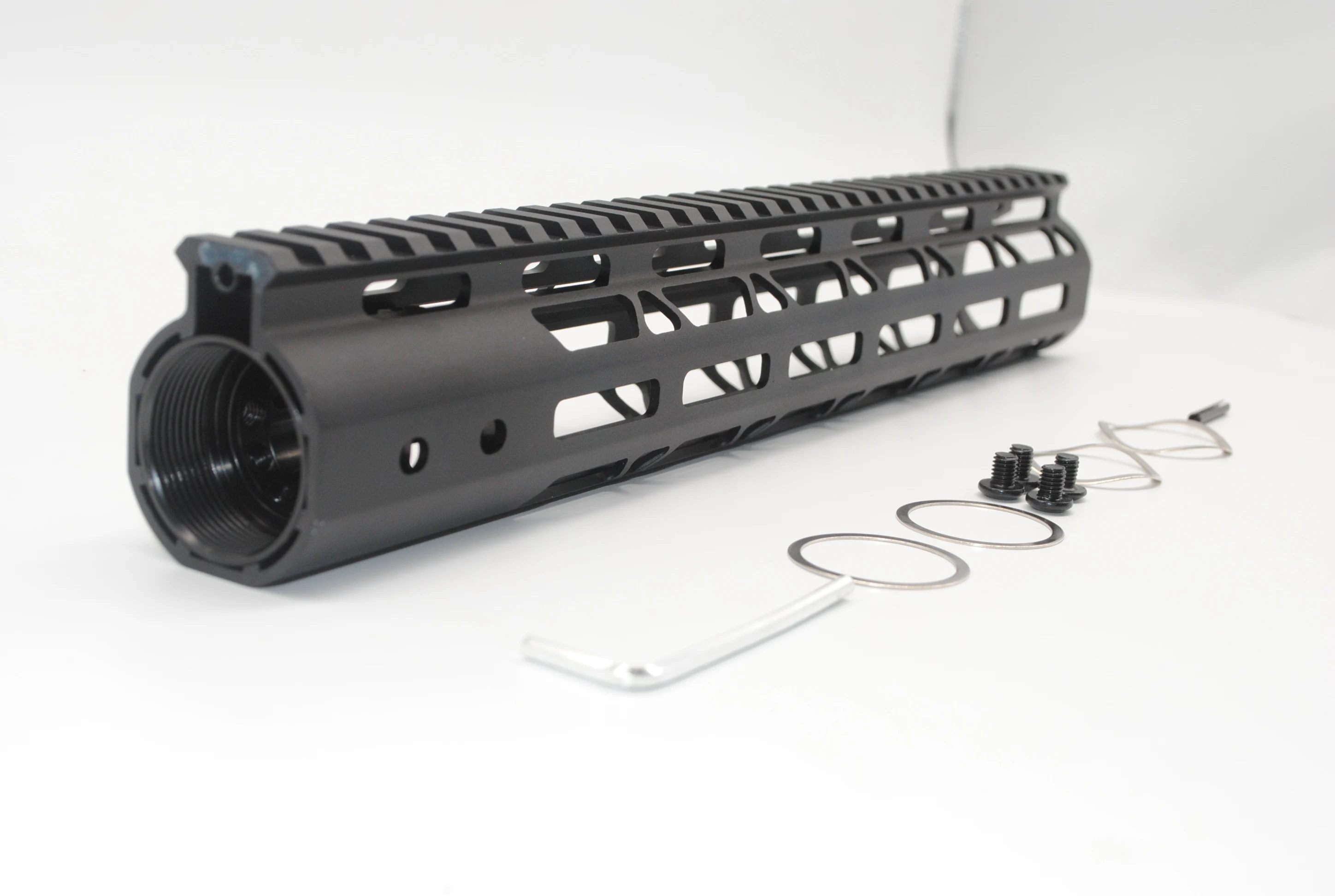 Aplus 12 ''дюймовый свободный поплавок поручень M-lok/Keymod стиль крепление системы подходит. 223/5. 56 AR-15_Black/красный/коричневый цвет