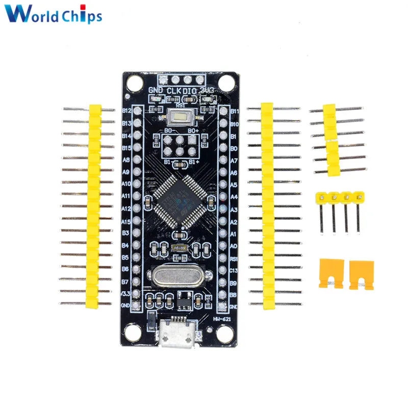 STM32F103C8T6 ARM STM32 Cortex-M3 минимальная система макетная плата модуль ST-Link V2 Mini STM8 симулятор скачать программист DIY