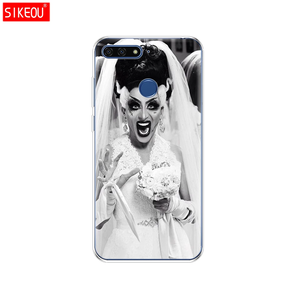 Силиконовый чехол для телефона Huawei Honor 7A PRO 7C Y5 Y6 Y7 Y9 2017 2018 Prime RuPaul's Drag Race Fashion |