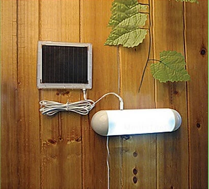 Популярный сплит-светильник на солнечной батарее 5 светодиодный уличный