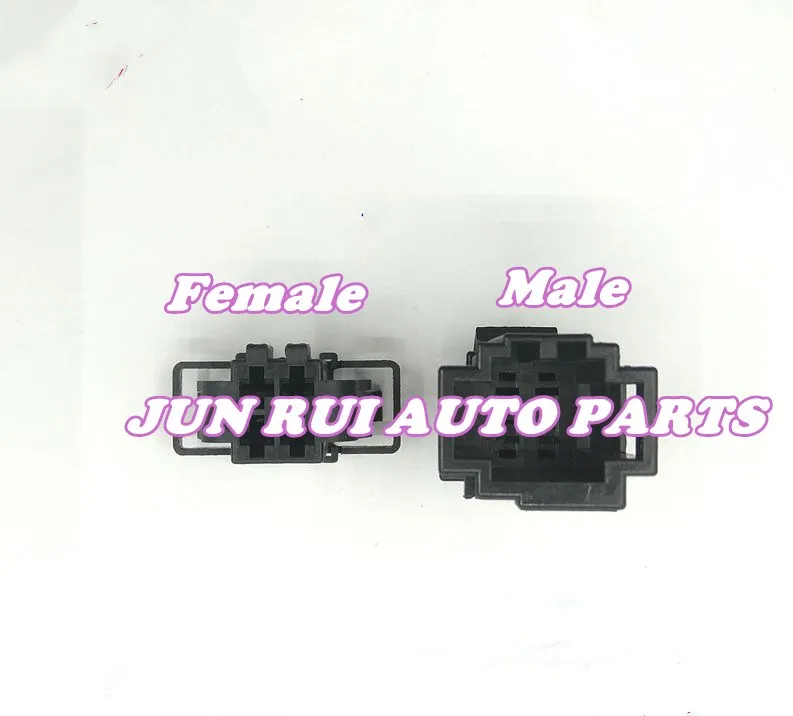 4 контактный Штекерный разъем типа мама для Volkswagen Audi Q5 Q3 1J0972722 1J0972732|Кабели