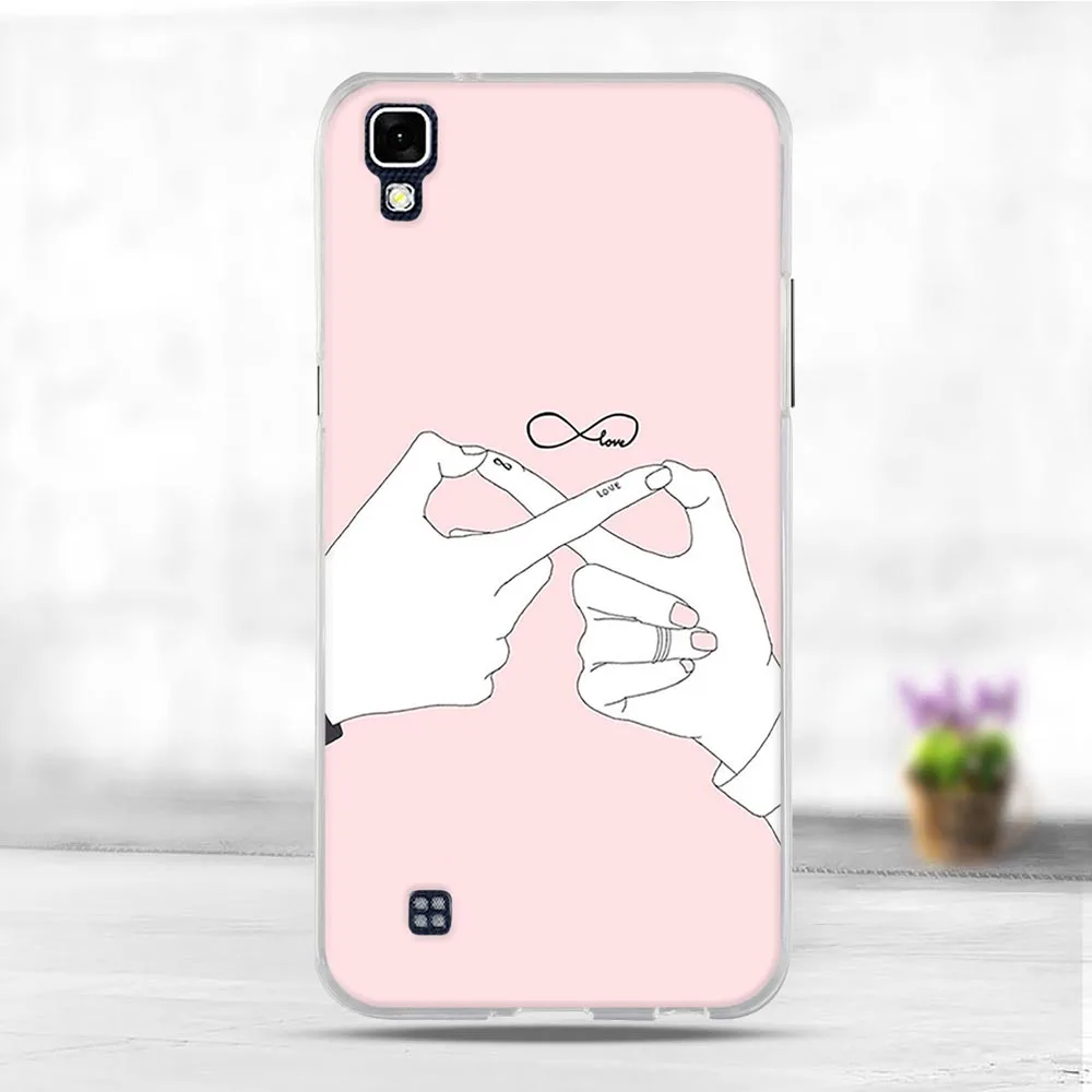 Для чехол для LG X Power обложка 5 3 дюймов милый рисунок мягкая задняя крышка K220 K220DS