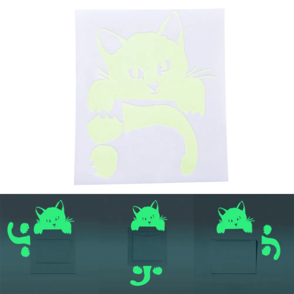 JETTING новинка оптовая продажа светится в темноте декор для ПК телефона наклейки