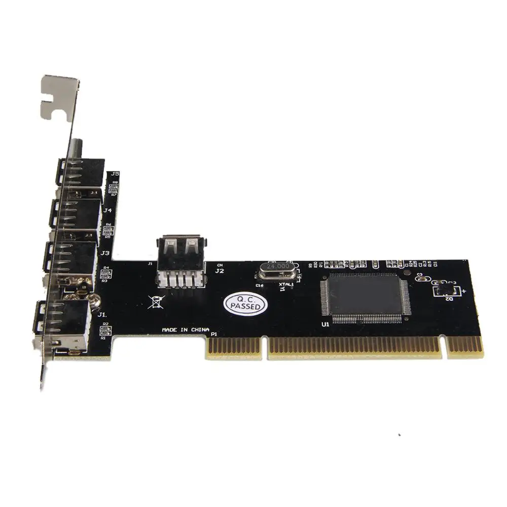 

Maikou PCI slot USB2.0 expansion card PCI to 4USB port VIA chip