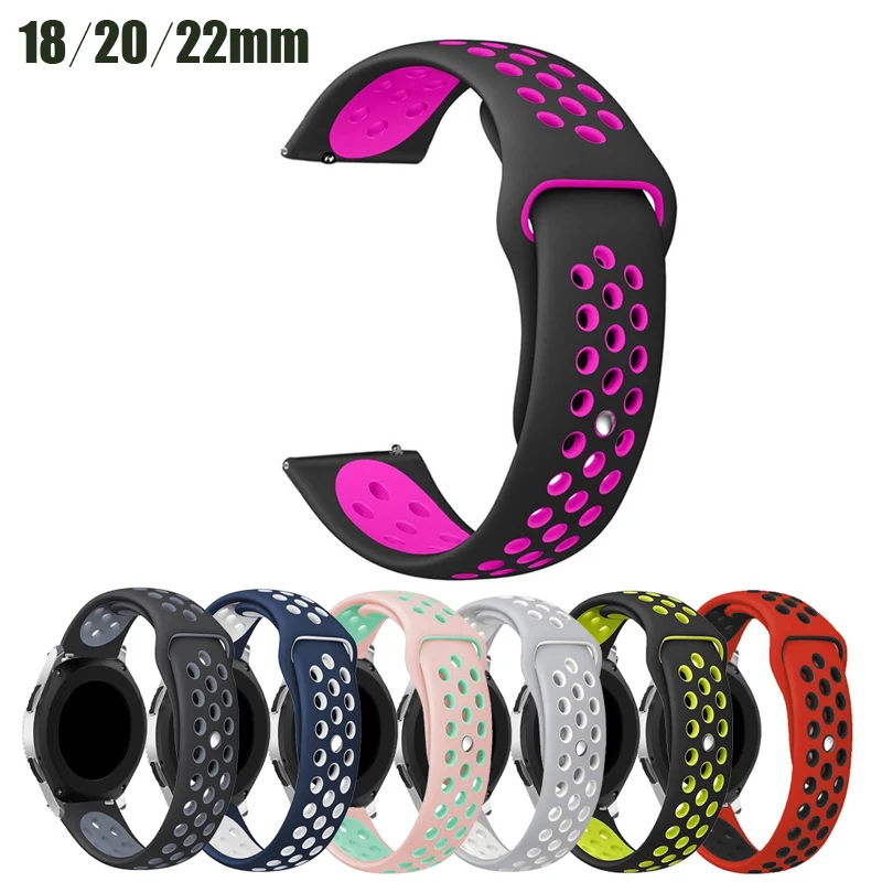 20 мм Смарт-часы, совместимые с Amazfit GTR 42 мм, умные часы samsung Galaxy Watch Active/Active 2/huawei Watch 2 Watch