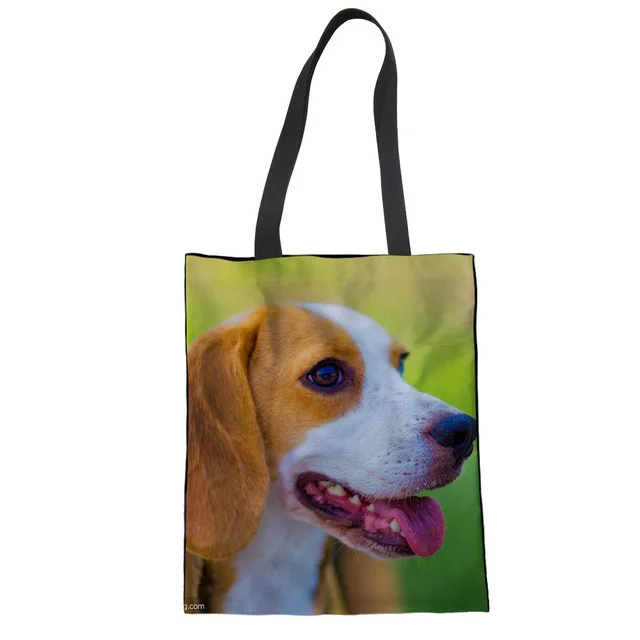 W4170Z22 THIKIN женские матерчатые сумки Tote для девочек модная пляжная сумка для покупок Французский бульдог Печать Топ-ручка сумки женские сумки новые - Цвет: W4170Z22