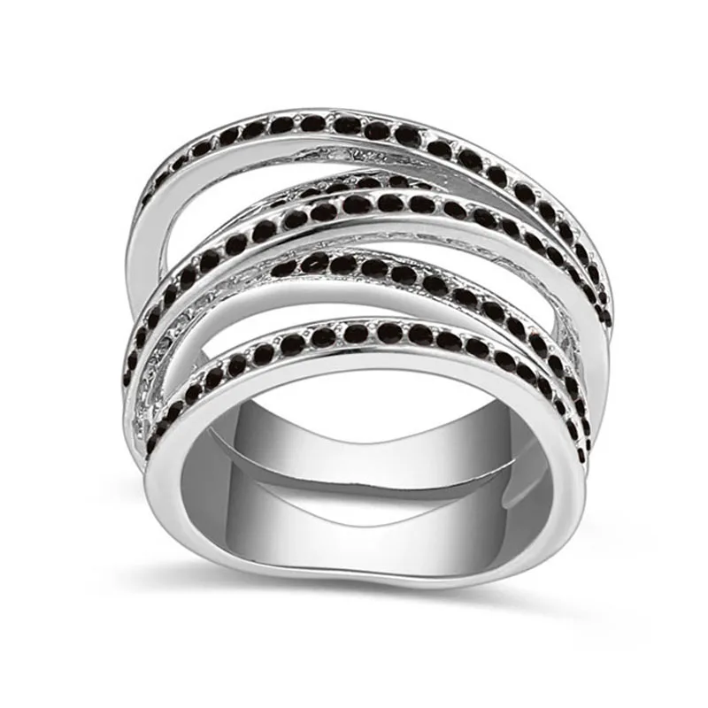 11 г. знаменитые брендовые дизайнерские спиральные обручальные кольца без