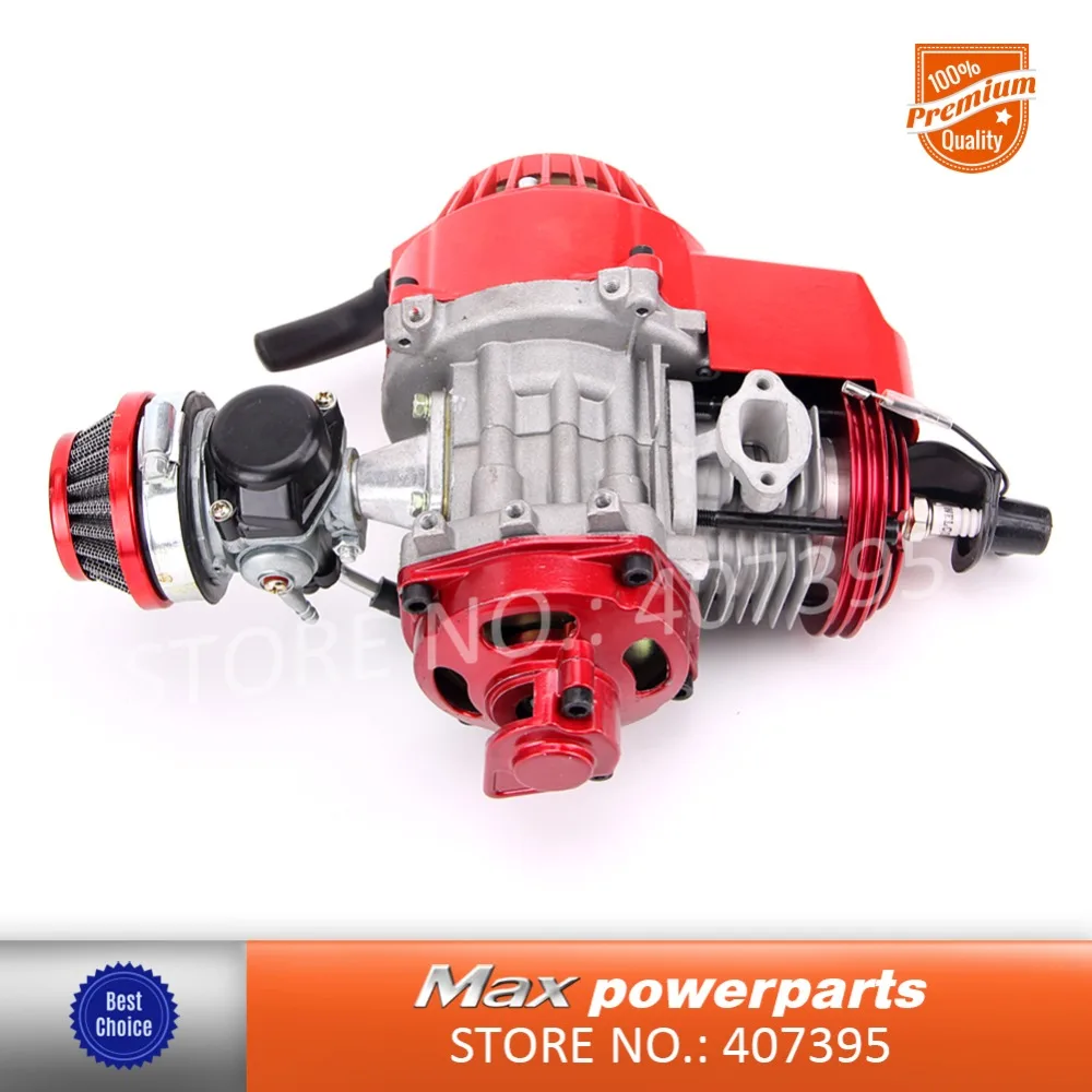 CNC цилиндр 43cc 47cc 49cc 2 тактный двигатель для мини мотора MiniI Quad Rocket Pocket Bike