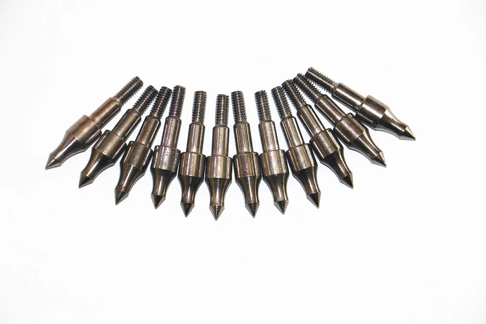 

12/24pcs Field Point Arrow Heads 100 Grain Screw Insert Arrow Broadheads Arrows Archery Tips Practice Head