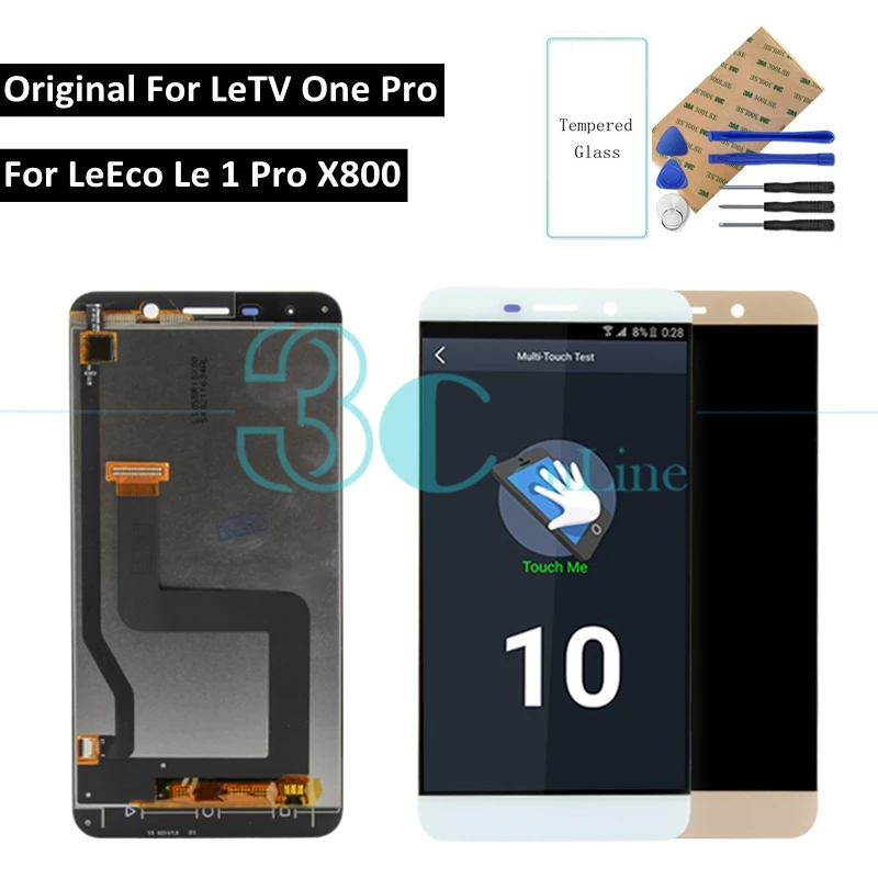 Оригинальный ЖК дисплей для LeEco Le 1 Pro кодирующий преобразователь сенсорного