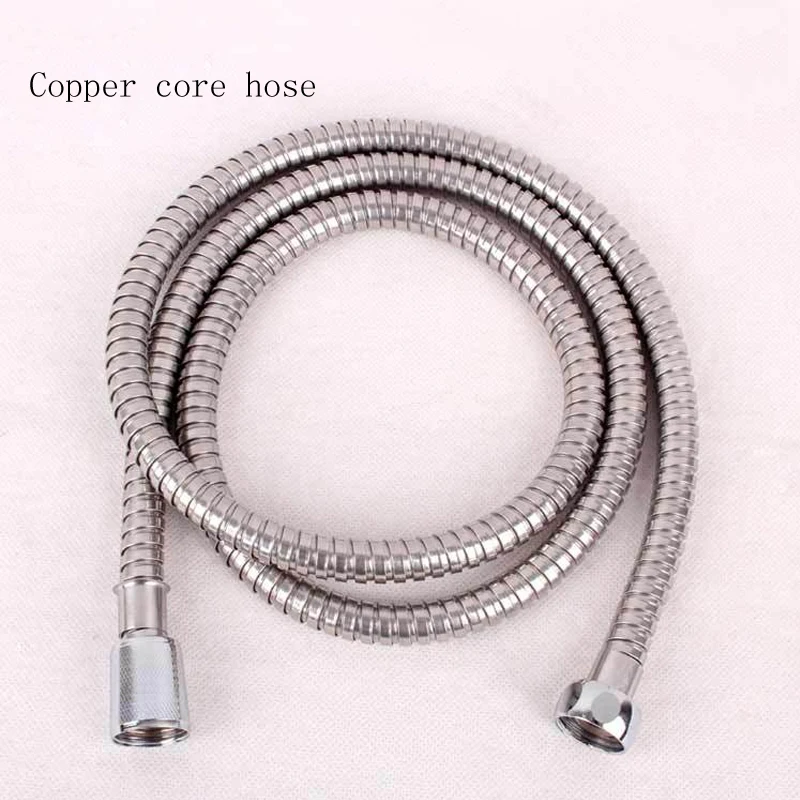 3 modes Adjustable Jetting Shower Filter High Pressure Water Saving Head Copper core hose Bathroom Accessories Sets | Дом и сад