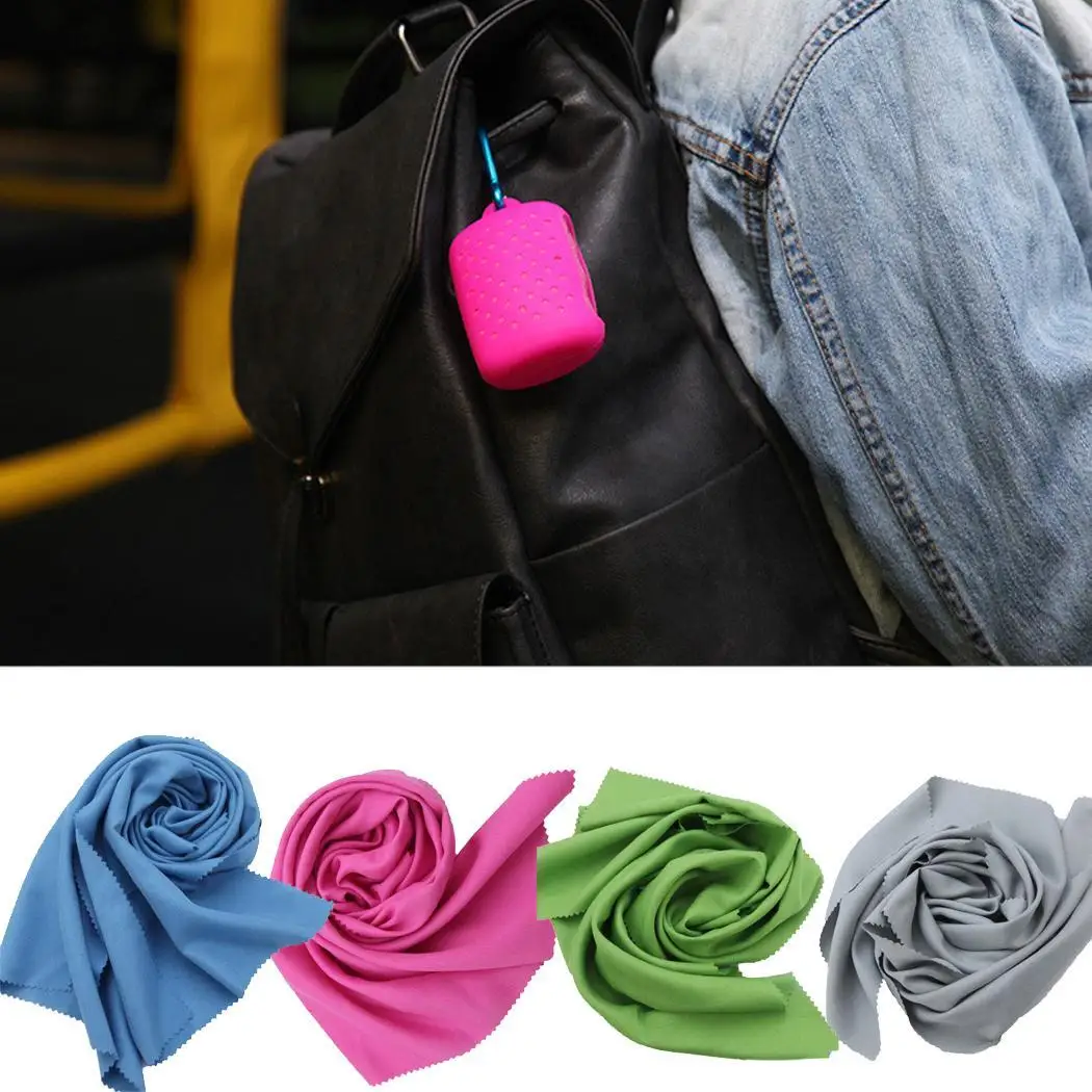 Охлаждающее полотенце мягкое супер впитывающее быстросохнущее Спортивное