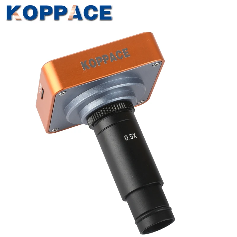 KOPPCE 40 миллионов пикселей микроскоп Камера 0.5X электронный окуляр микроскопа HDMI