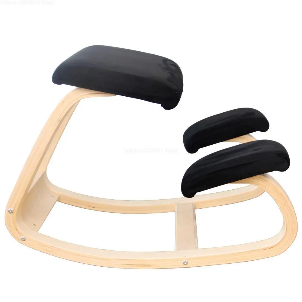 Эргономичное кресло на коленях стул-качалка деревянное кресло-качалка для