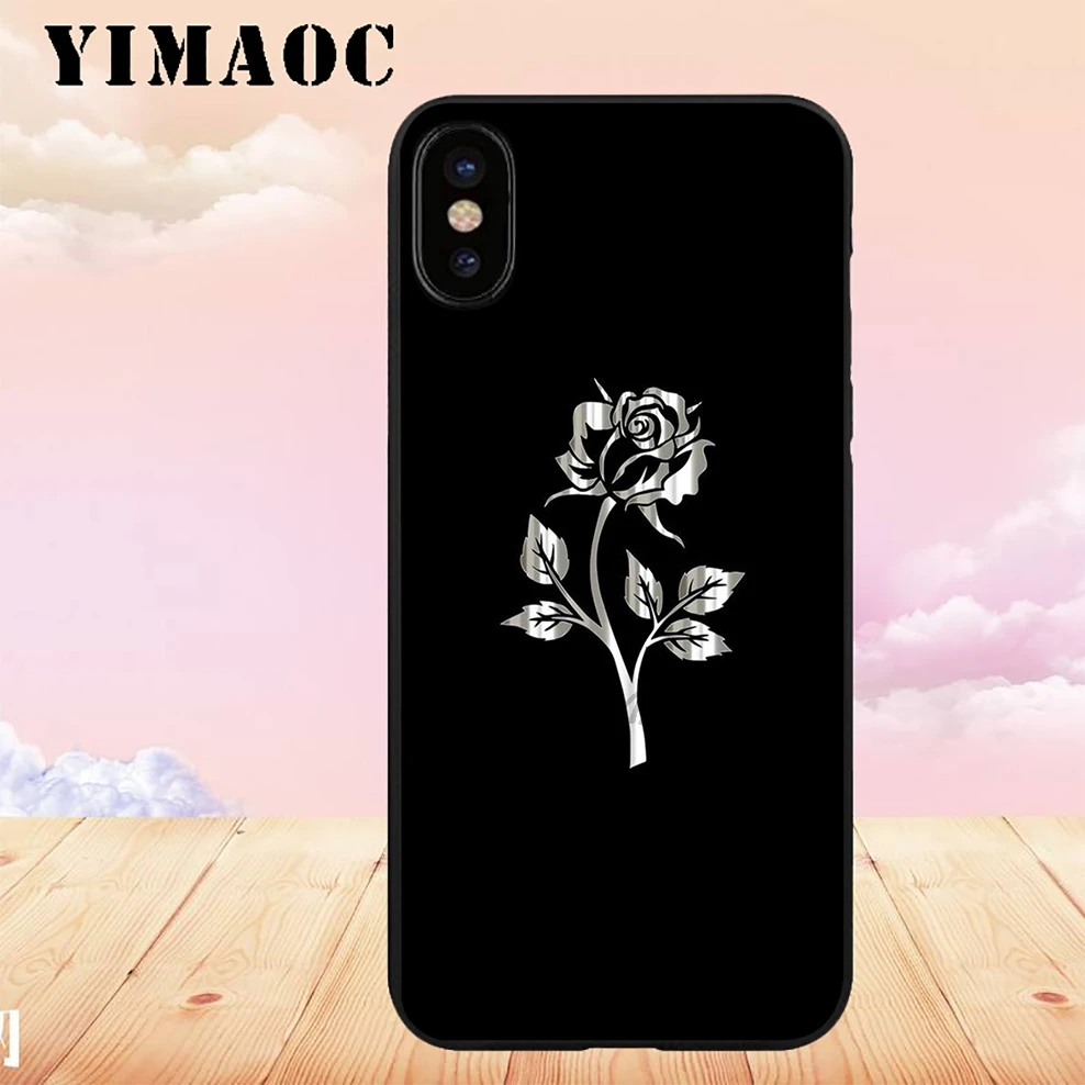 8 YIMAOC Markul Rapper Мягкий ТПУ Черный силиконовый чехол для iPhone X или 10 8 7 6 6S Plus 5 5S SE Xr Xs Max - Цвет: 8