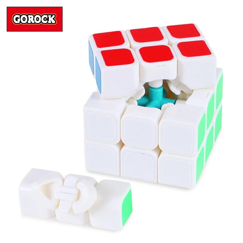 YONGJUN 3x3x3 magico cube Puzzle stickerless Professional competition fidget speed for children educational toys | Игрушки и хобби