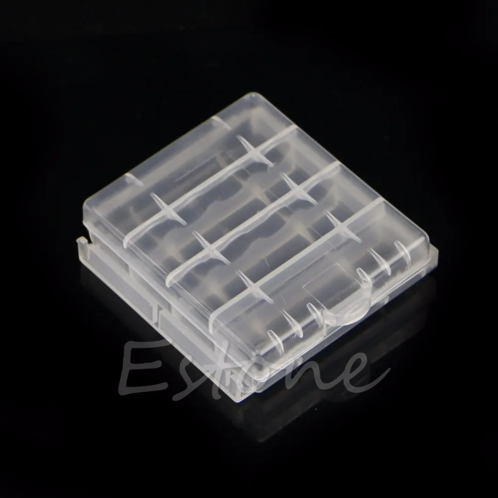 10 шт. жесткий пластмассовый футляр для аккумулятора держатель ящик хранения 4X АА