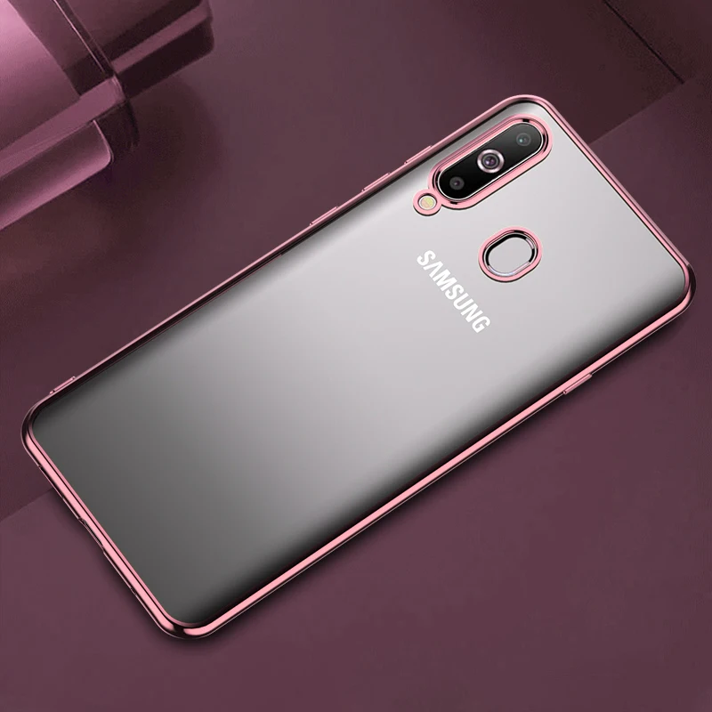 Luxury Case For Samsung Galaxy A10 A60 A40 A50 A70 A80 A90 M10 M20 M30 J4 J6 Plus Plating TPU Cover S8 S9 S10 A6 A8 A30 |