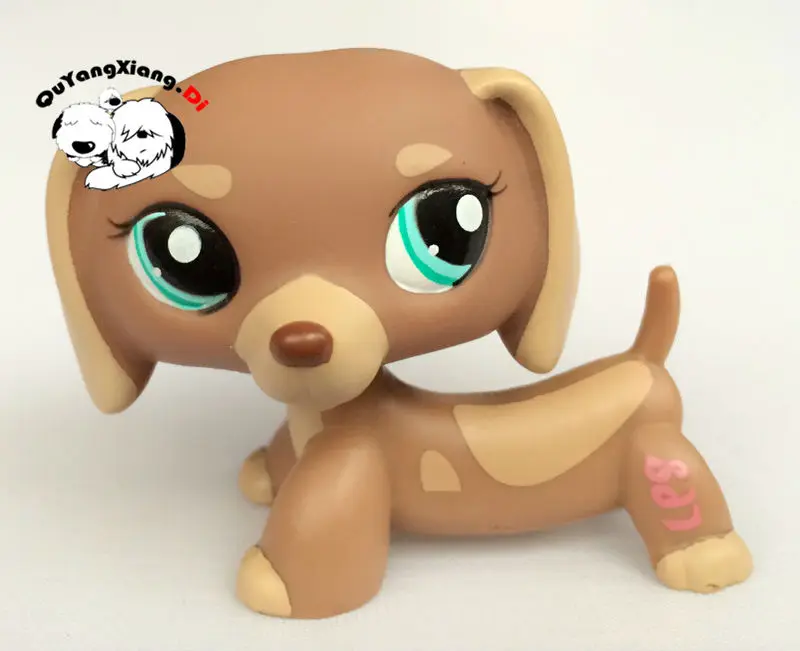 Экшн-фигурка собаки CWG027 Pet Shop светильник-коричневая такса голубые глаза | Отзывы и видеообзор