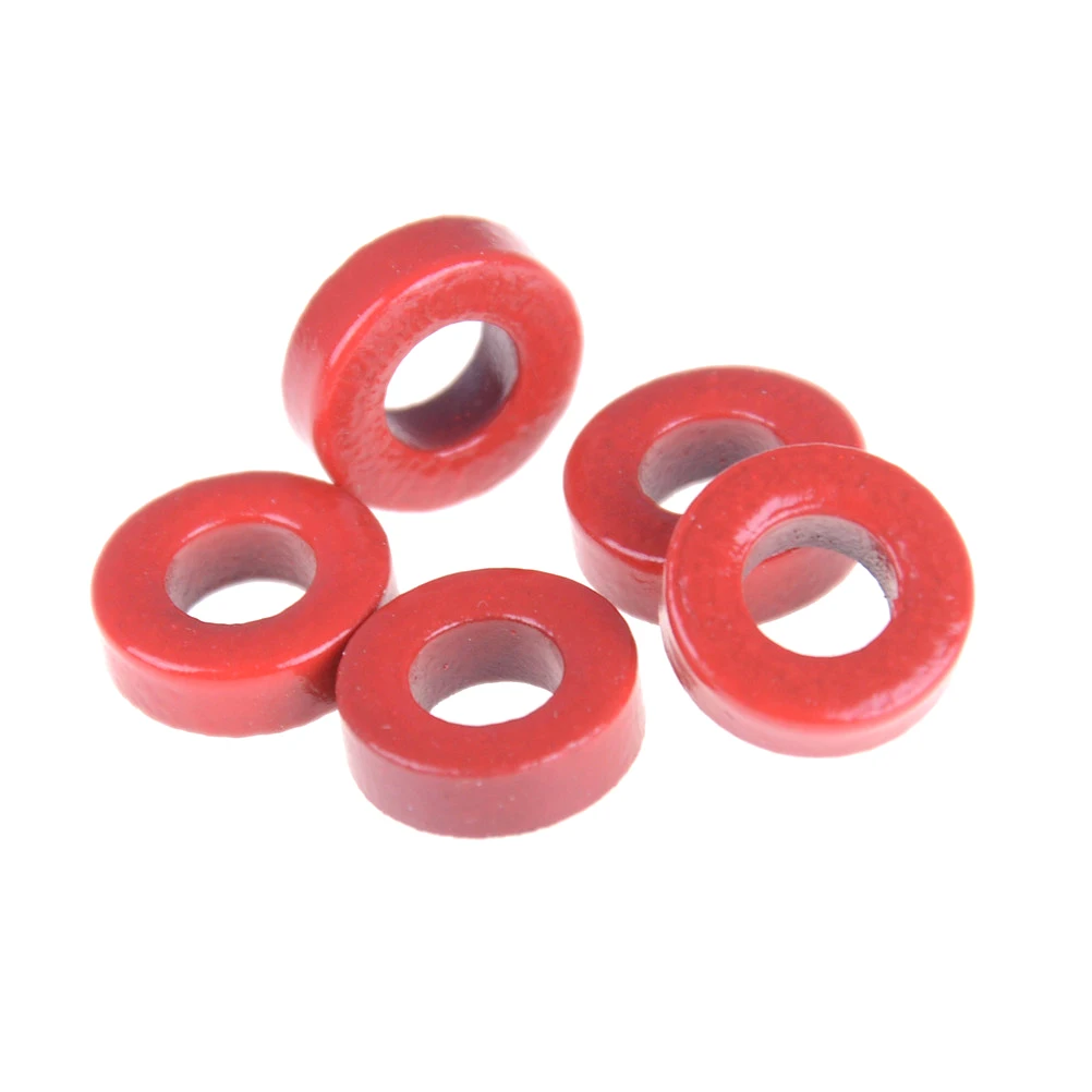 5pcs/lot high frequency magnetic core Coating Red gray Carbonyl Iron Core T37-2 iron powder | Обустройство дома