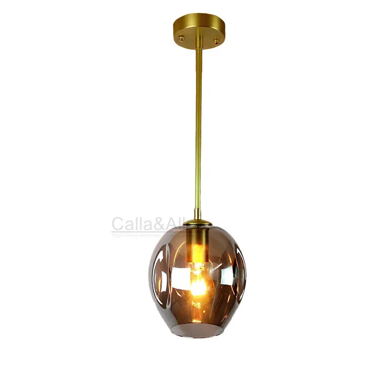 Brass Retro Guard Wire Cafe Loft Droplight Fixture Iron Cage Pendant Light Hanging Fitting Metal Frame copper Lamp decoration | Лампы и