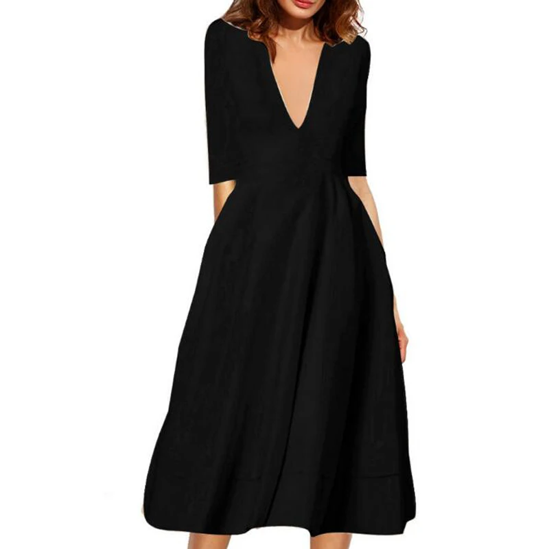 Новый Повседневное плюс Размеры элегантное платье Винтаж осень летнее Для