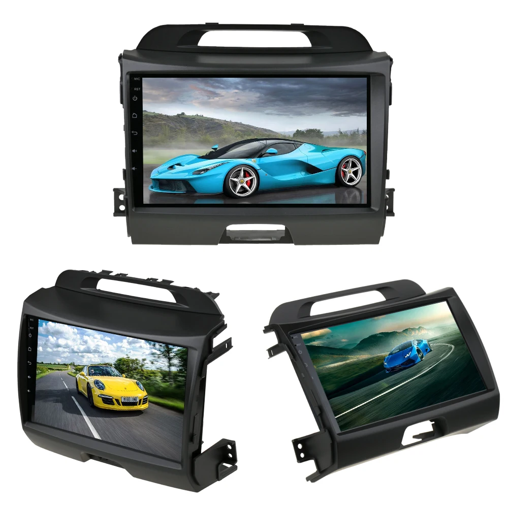 Sinosmart автомобильный радиоприемник с навигацией GPS для Kia KX5 Sportage QL/R 2010 2011 2012 2015 2016