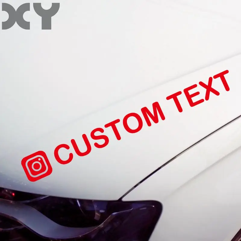 XY персонализированные пользовательские текст для имя пользователя Instagram