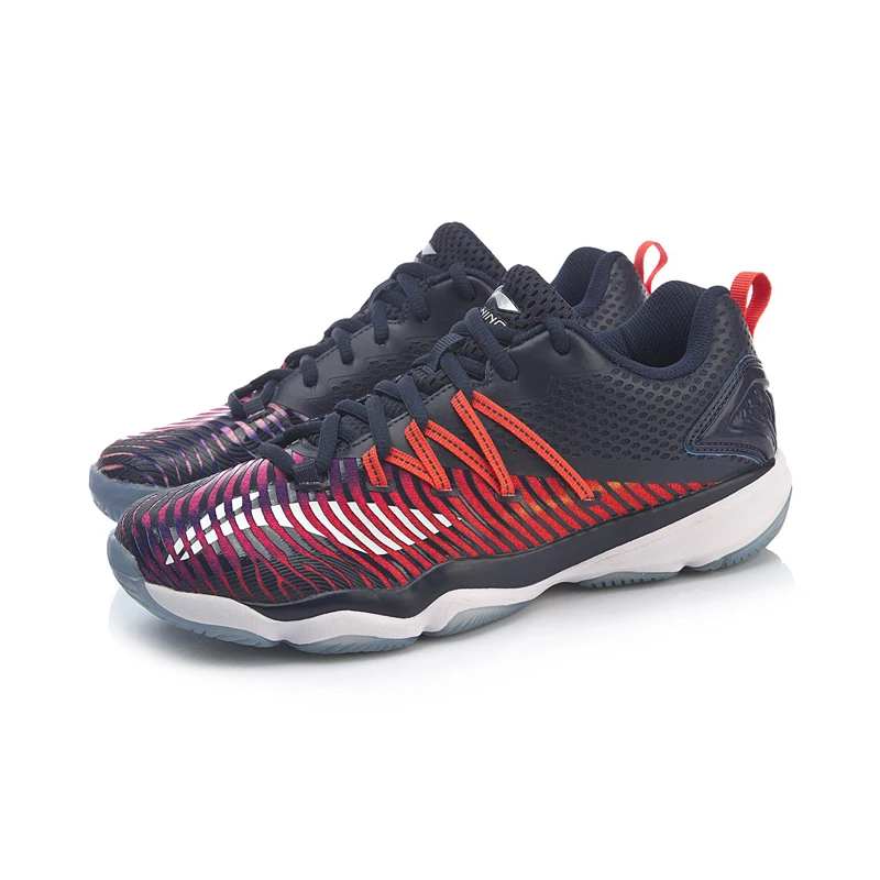 Женская тренировочная обувь для бадминтона Li-Ning нескользящая спортивная с