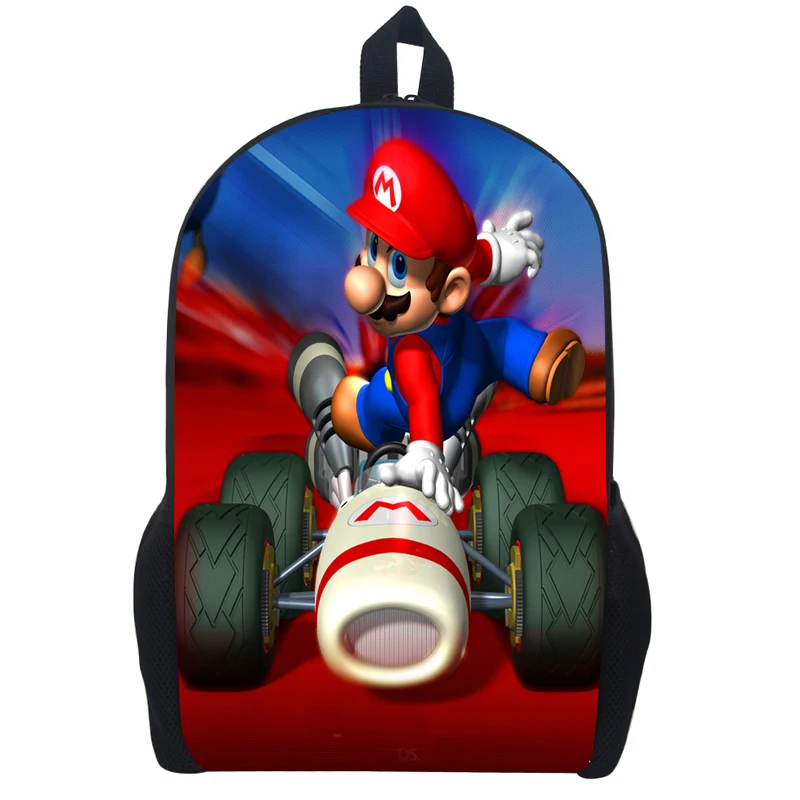 Рюкзак Super Mario 2 с принтом для детей Детские Мультяшные рюкзаки мальчиков и