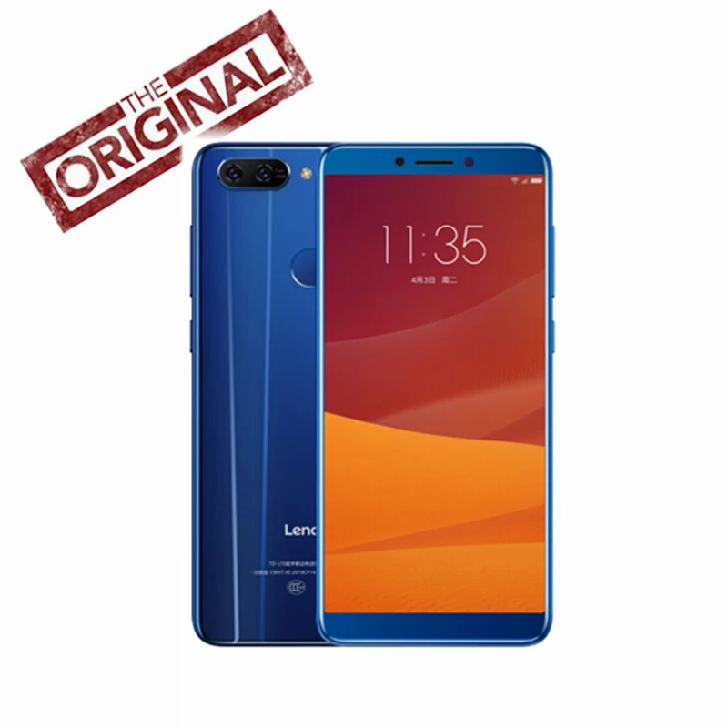Оригинальный lenovo K5 2.5D стеклянный корпус MT6750 Octa core Dual SIM 5 7 "1440x720 отпечаток пальца