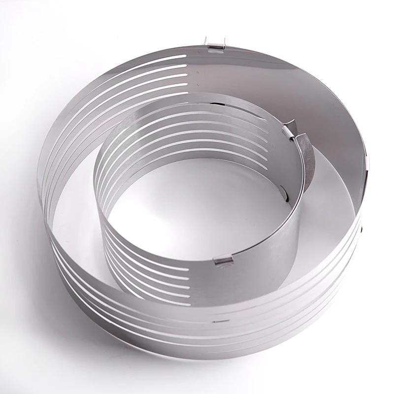 Форма для мусса круглая форма выпечки регулируемая торта хлеба слайсер | Дом и