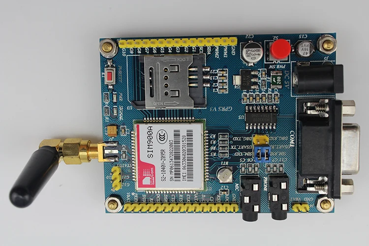 

Free Shipping AI-SIM900A GSM / GPRS module SMS phone development board module sensor
