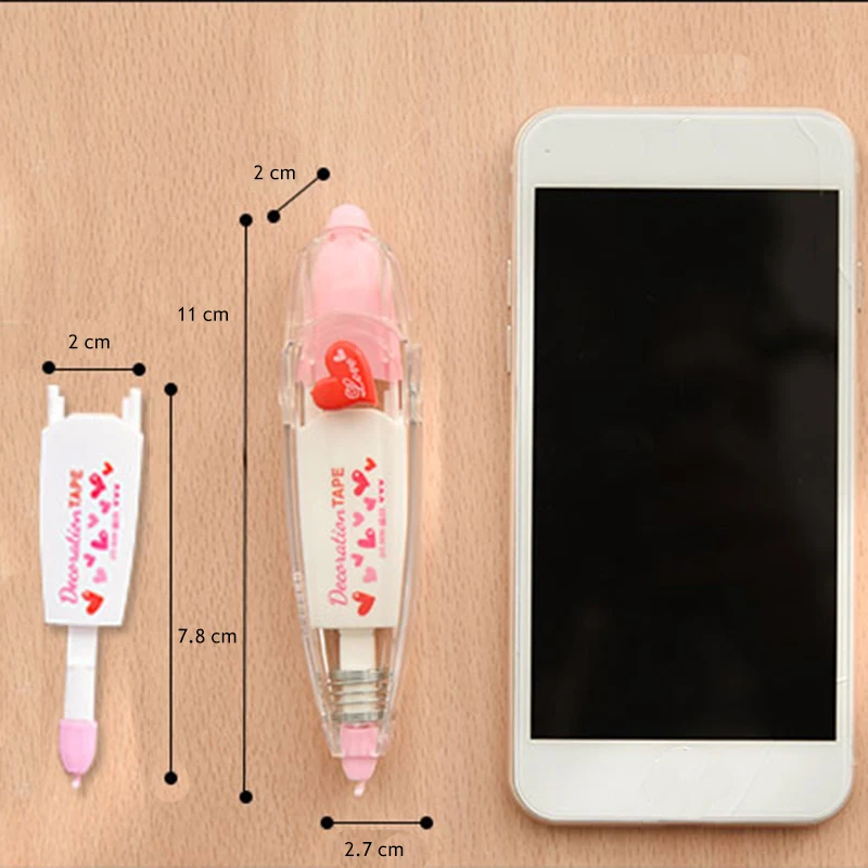 Корректирующая лента с 9 рисунками креативные декоративные ленты милыми