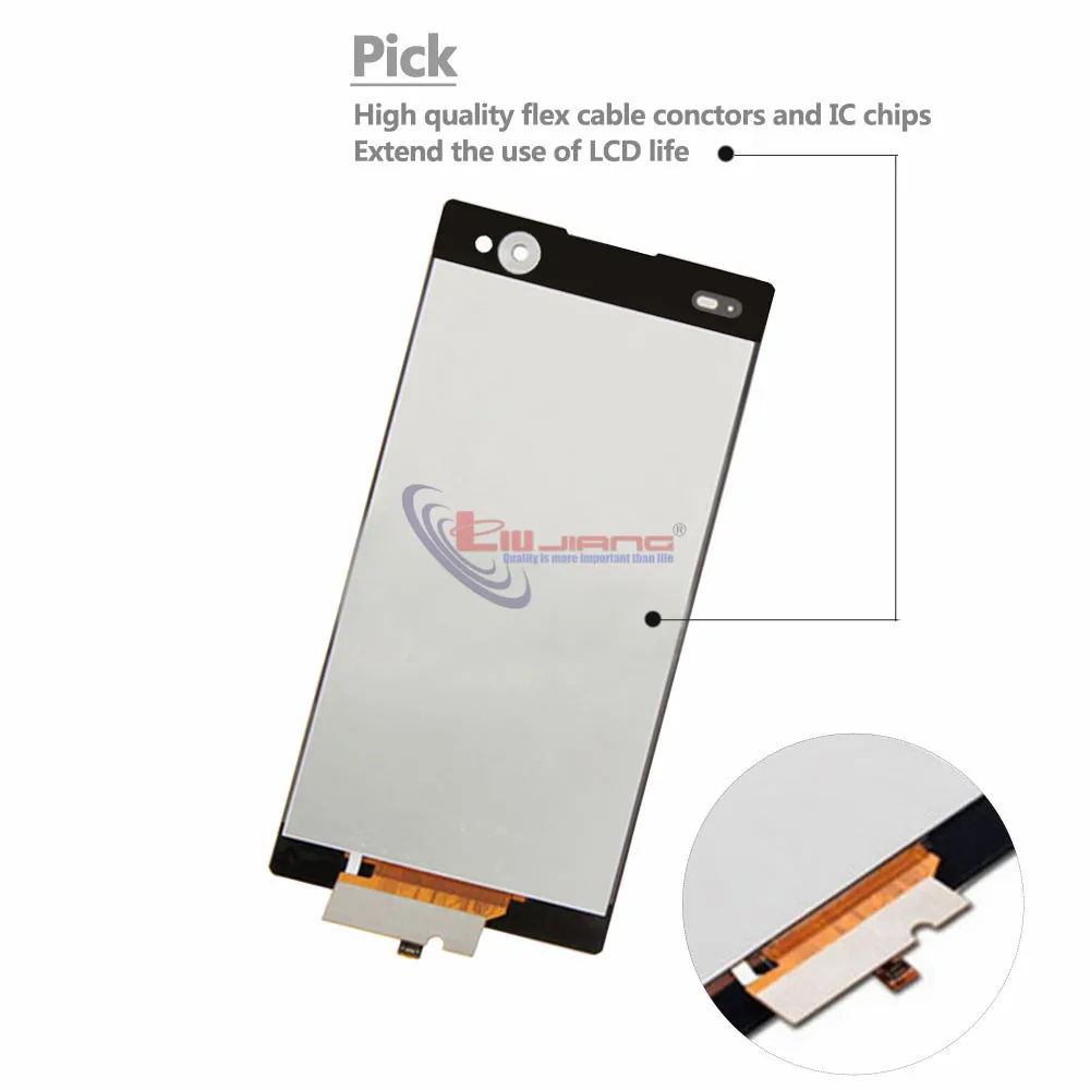 Оригинальный ЖК-дисплей 5 дюйма для Sony Xperia C3 D2533 D2502 сенсорный датчик дигитайзер в