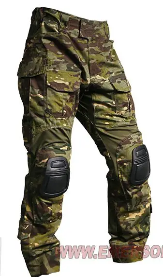 Emerson G3 армейские брюки w/наколенники тактические GEN3 Gen III Airsoft Военная охота