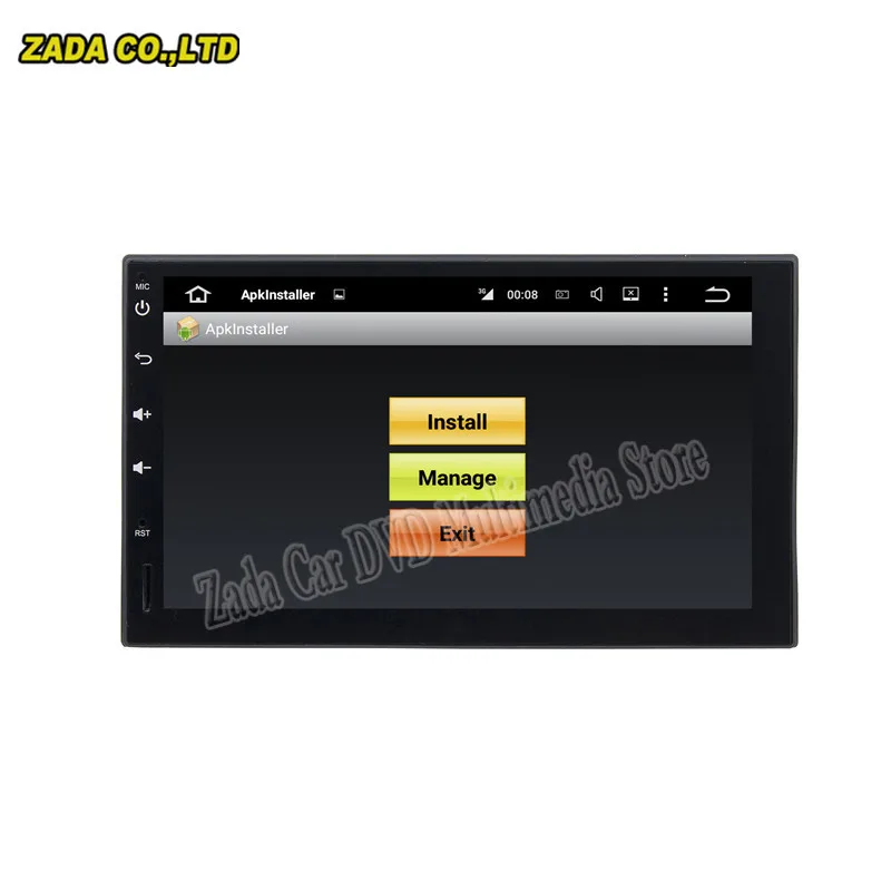 NaviTopia 600*1024 7 дюймов Автомобильный DVD 4 ядра Android 8 1 автомобиля радио gps для