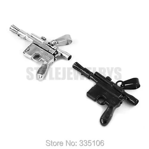 Подвеска для снайперской винтовки SWP0366A серебристо-черная из нержавеющей стали |