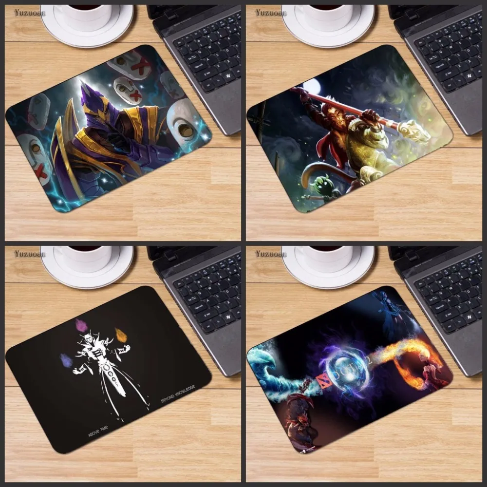 Коврик для мыши Yuzuoan DOTA 2 коврик Все герои ноутбука DOTA2 компьютерный игровой