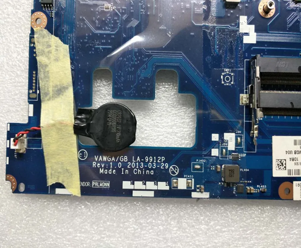 VIWGP/GR LA-9912P DDR3 Для lenovo G505 Материнская плата ноутбука протестирована работы