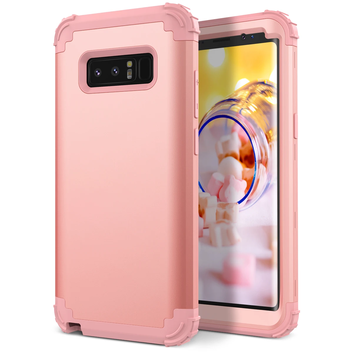 Чехол для телефона s для samsung Galaxy S8 Plus Note8 Чехол Прочный PC+ TPU 3 слоя Гибридный противоударный полный корпус защитный противоударный чехол