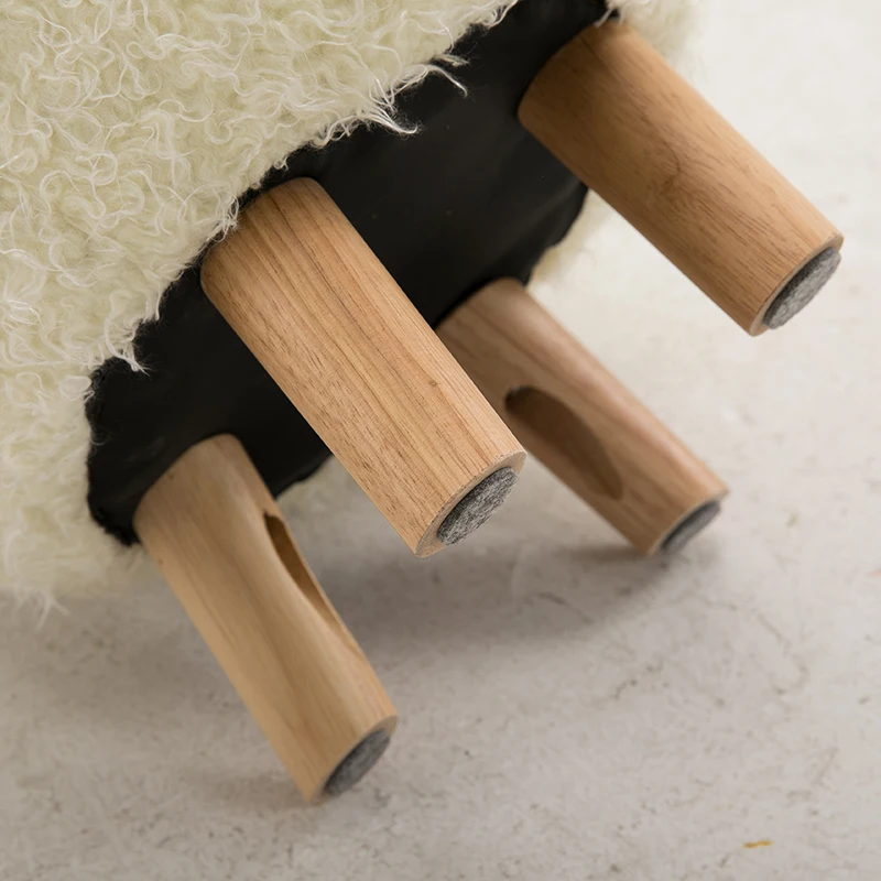 Маленькая деревянная табуретка горячая Распродажа Pufe Muebles De Madera моющаяся мебель
