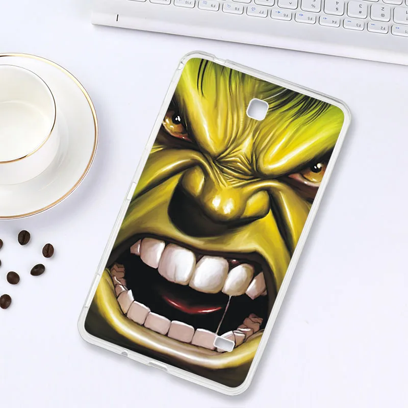 Чехол с рисунком s для samsung Galaxy Tab A 10,1 7,0 E 9,6 8,0 чехол из силикона TabA TabE P580 T580 T280 T385 T560 T375 чехол для планшета s Tab