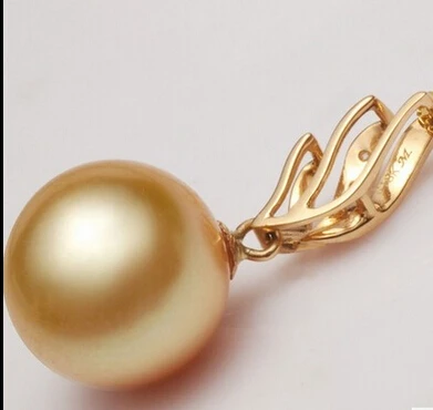 10-11mm round natural Nanyang Kim Pearl Pendant | Украшения и аксессуары